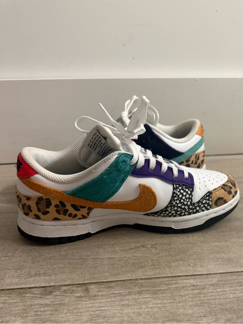 Nike Dunk Low Safari Mix (Women's) - Picture 2 of 6